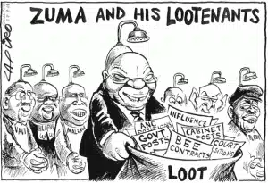 Zuma corrupt, what happens if he tells on the Gupta's